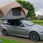 BMW met daktent